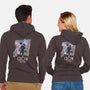 The Animated Crow-unisex zip-up sweatshirt-goodidearyan