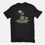 The Beagle Has Landed-mens basic tee-kg07