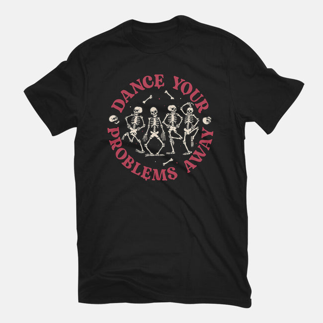 Dancing Problems-womens basic tee-momma_gorilla