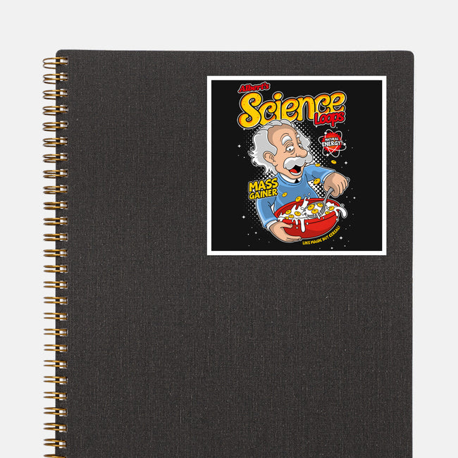 Science Loops-none glossy sticker-retrodivision