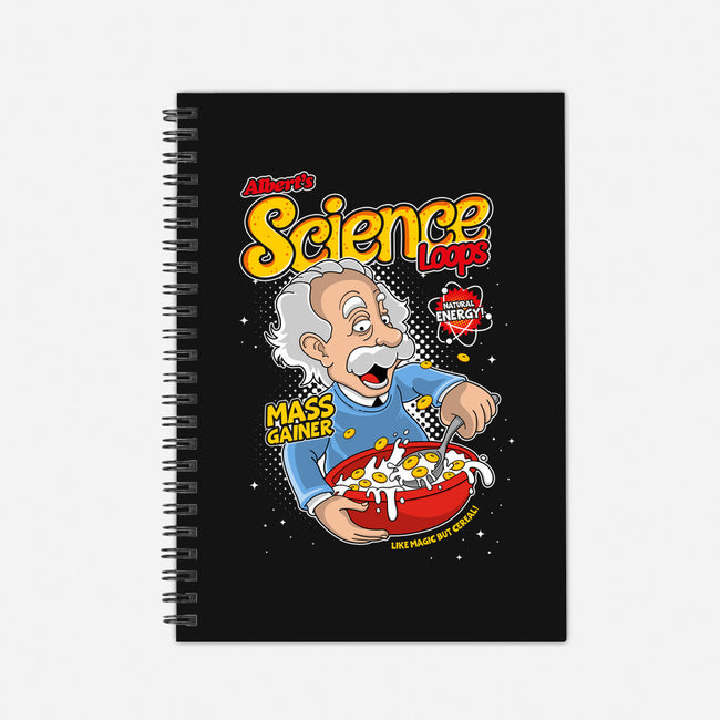 Science Loops-none dot grid notebook-retrodivision