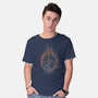 The Neon Falcon-mens basic tee-kharmazero