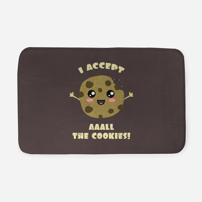 I Accept All The Cookies-none memory foam bath mat-BridgeWalker