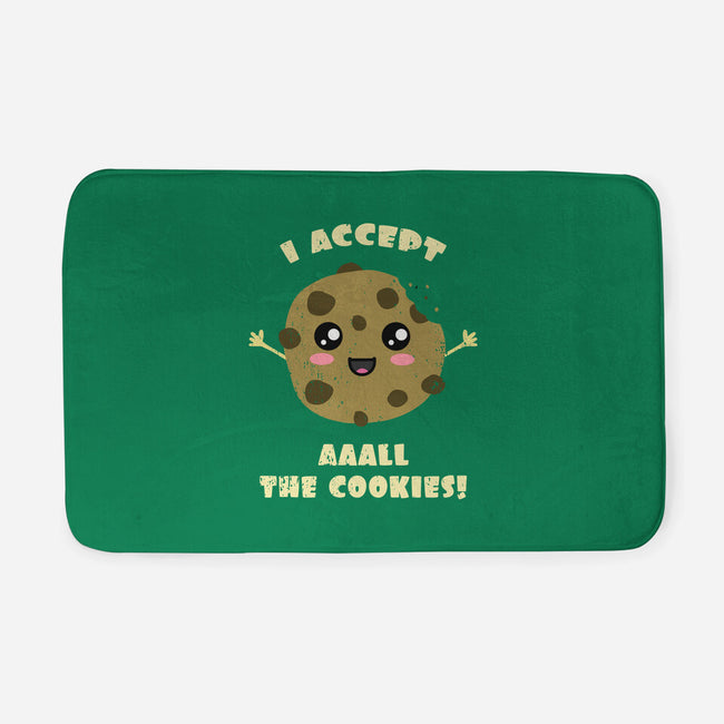 I Accept All The Cookies-none memory foam bath mat-BridgeWalker