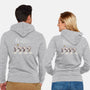 Beagles-unisex zip-up sweatshirt-kg07