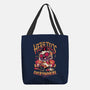 Lamb Gamer Cult-none basic tote bag-Snouleaf