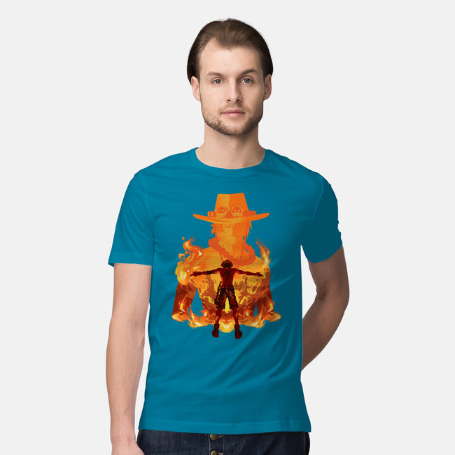 Fire Fist-mens premium tee-hypertwenty