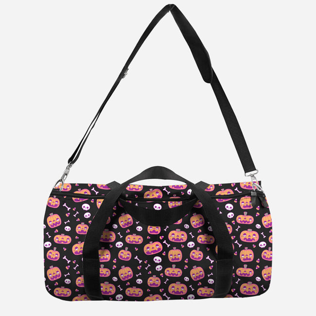 Halloween Pumpkins-none all over print duffle bag-xMorfina