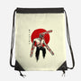 Red Sun Chainsaw-none drawstring bag-ddjvigo