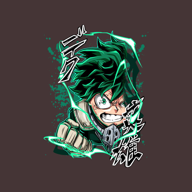 Deku Smash-none removable cover throw pillow-Duardoart