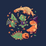 Halloween Dinos-mens basic tee-koalastudio