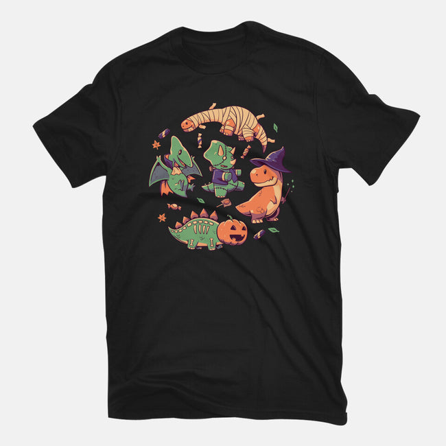 Halloween Dinos-mens basic tee-koalastudio