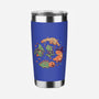 Halloween Dinos-none stainless steel tumbler drinkware-koalastudio