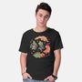 Halloween Dinos-mens basic tee-koalastudio