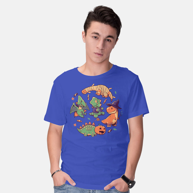 Halloween Dinos-mens basic tee-koalastudio