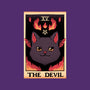 The Devil Cat Tarot Card-none memory foam bath mat-tobefonseca