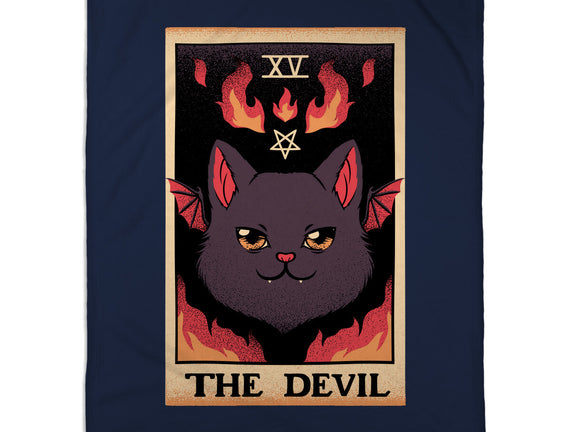 The Devil Cat Tarot Card