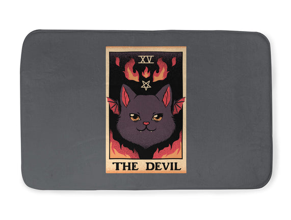 The Devil Cat Tarot Card