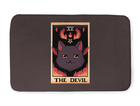 The Devil Cat Tarot Card