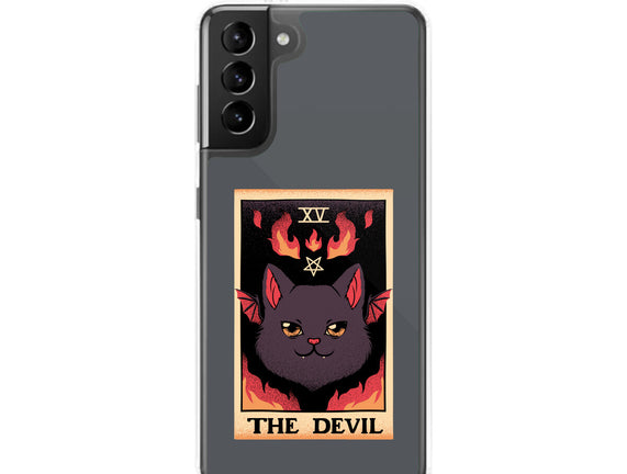 The Devil Cat Tarot Card