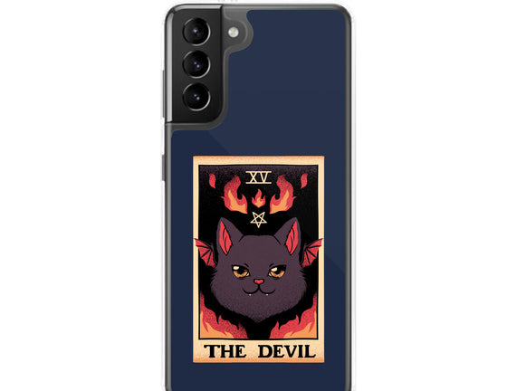 The Devil Cat Tarot Card