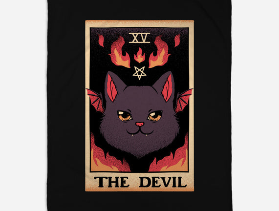 The Devil Cat Tarot Card