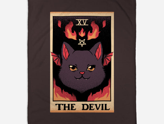 The Devil Cat Tarot Card