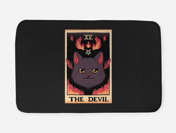 The Devil Cat Tarot Card