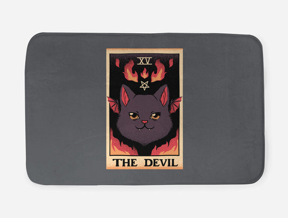 The Devil Cat Tarot Card