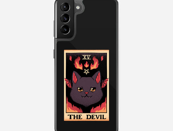 The Devil Cat Tarot Card