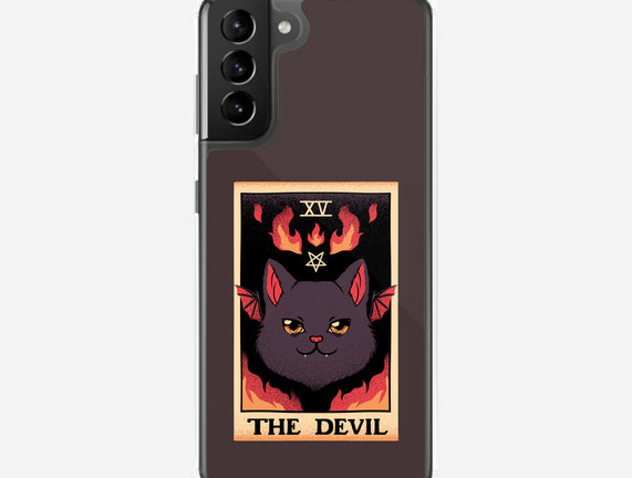 The Devil Cat Tarot Card