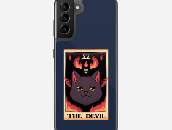 The Devil Cat Tarot Card