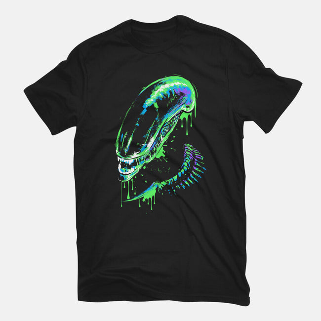 Colorful Xenomorph-mens premium tee-IKILO