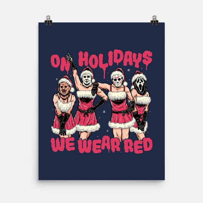 We Wear Red-none matte poster-momma_gorilla