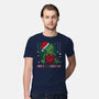 Have A Dice Christmas-mens premium tee-Vallina84