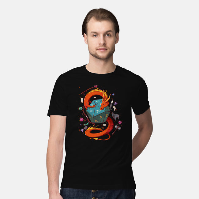 RPG Dragon-mens premium tee-jacnicolauart