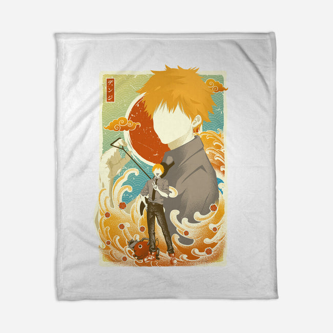 Musha-e Denji-none fleece blanket-hypertwenty