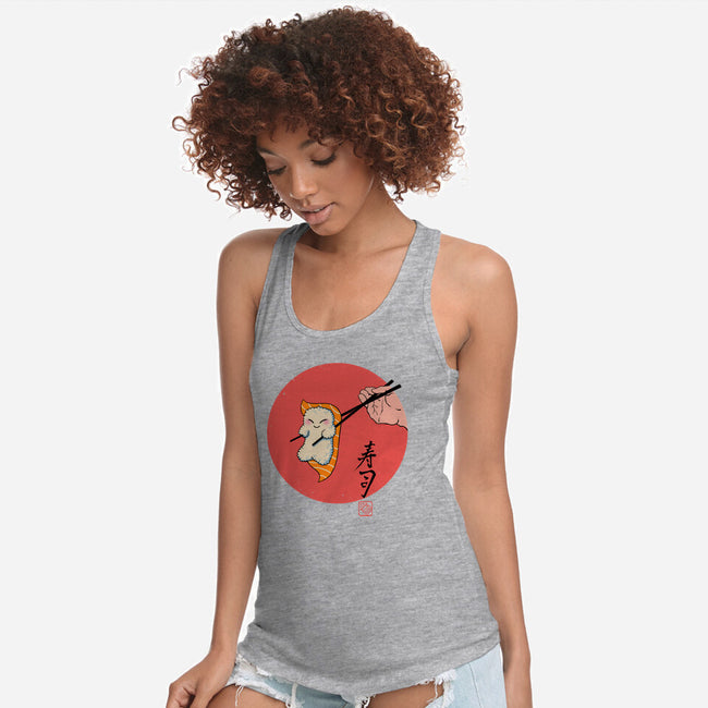 Happy Sushi-womens racerback tank-vp021