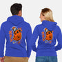 Chainsaw Heart-unisex zip-up sweatshirt-BlancaVidal