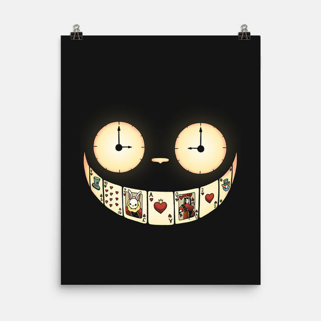 Cheshire Smile-none matte poster-Vallina84