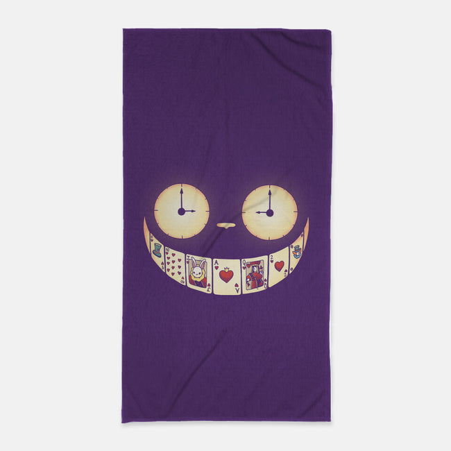 Cheshire Smile-none beach towel-Vallina84