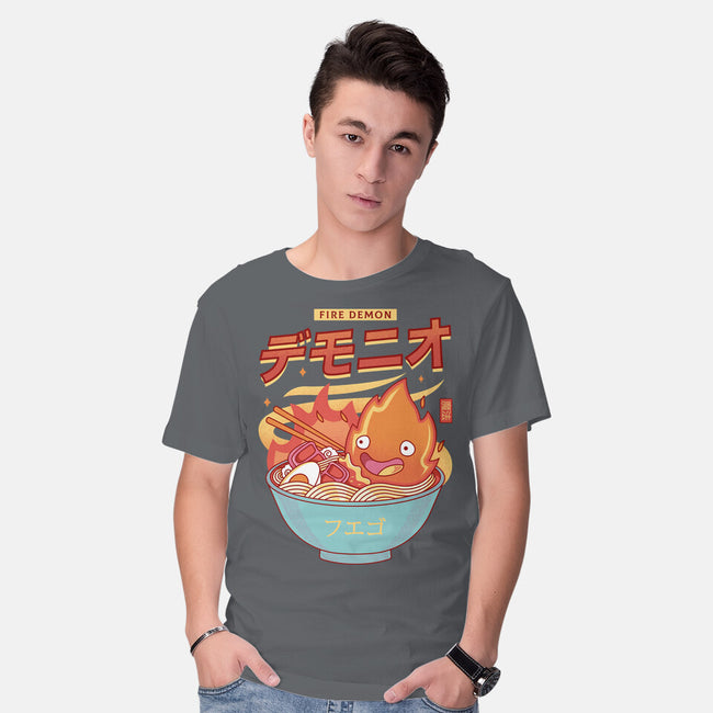 The Fire Demon Ramen-mens basic tee-Logozaste