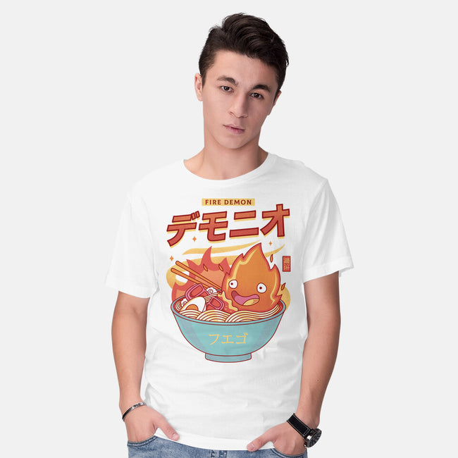 The Fire Demon Ramen-mens basic tee-Logozaste