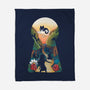 In Wonderland-none fleece blanket-Vallina84