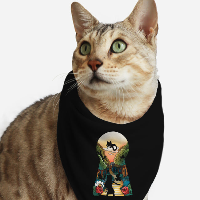 In Wonderland-cat bandana pet collar-Vallina84