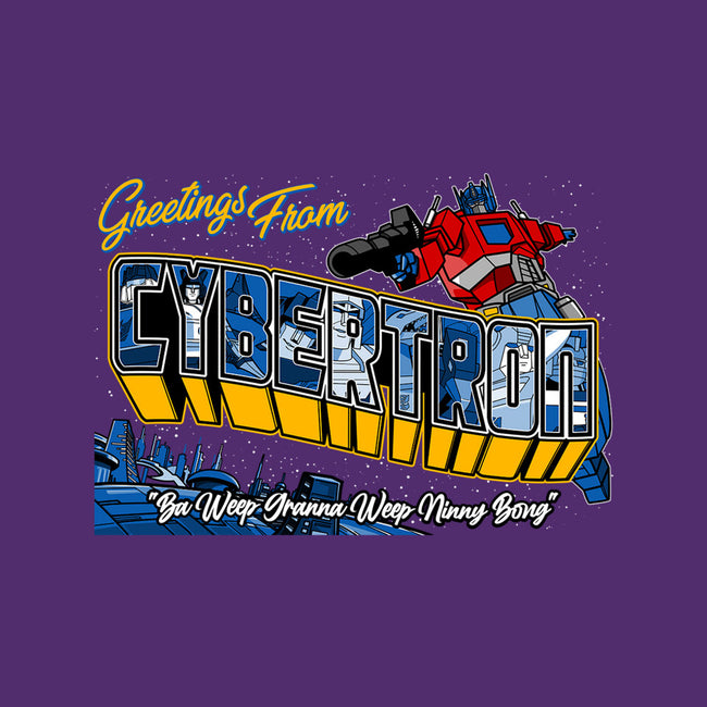 Greetings From Cyberplanet-mens basic tee-goodidearyan