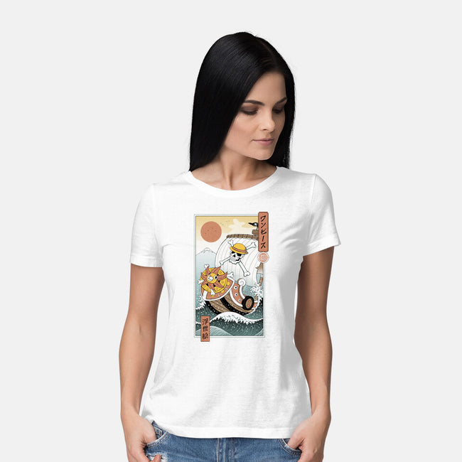 Pirate In Edo-womens basic tee-vp021