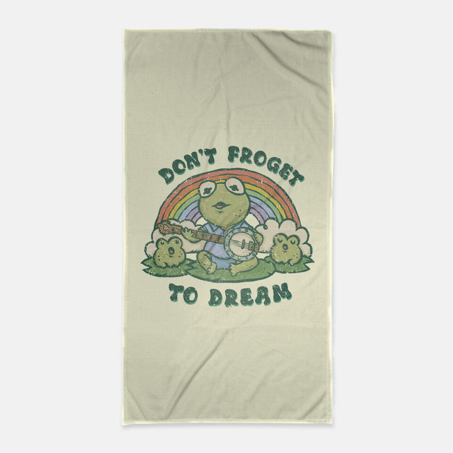 Don't Froget To Dream-none beach towel-kg07