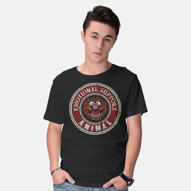 Emotional Support Animal-mens basic tee-kg07