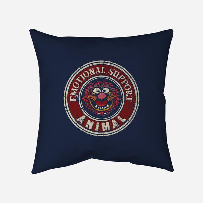 Emotional Support Animal-none removable cover throw pillow-kg07